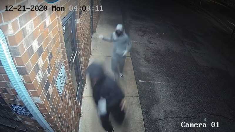 Police searching for suspects seen attempting arson in High Point surveillance video