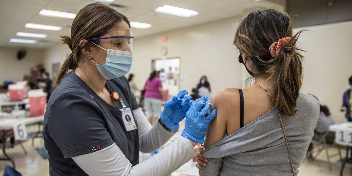 The White House's COVID-19 Response Team announced a new milestone Friday: 100 million adults in the U.S. are now fully vaccinated against COVID-19. 