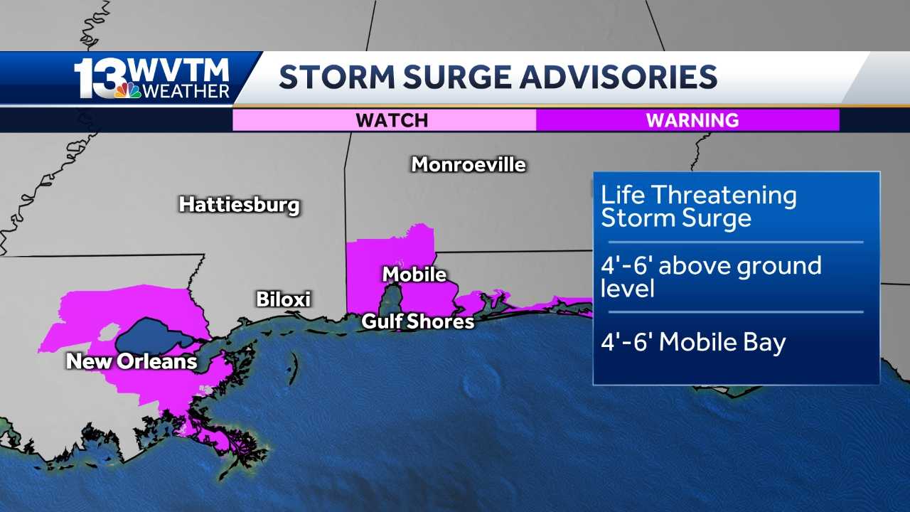 Hurricane Sally nears Alabama's Gulf Coast, could ...