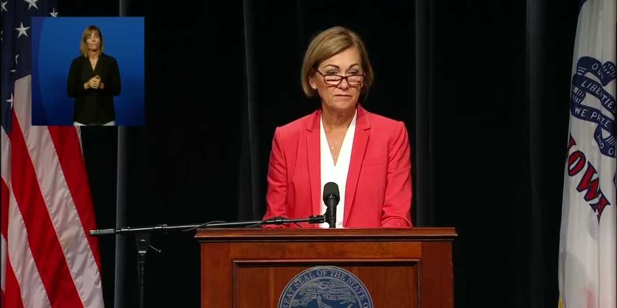 Gov. Kim Reynolds on Friday signed a new public health disaster proclamation to extend Iowa's COVID-19 protocols for another 30 days.