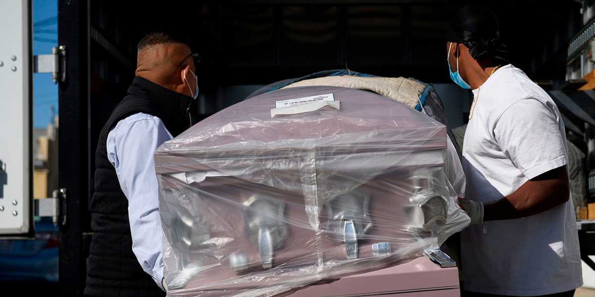 Los Angeles County officials now say one person dies of COVID-19 every eight minutes.