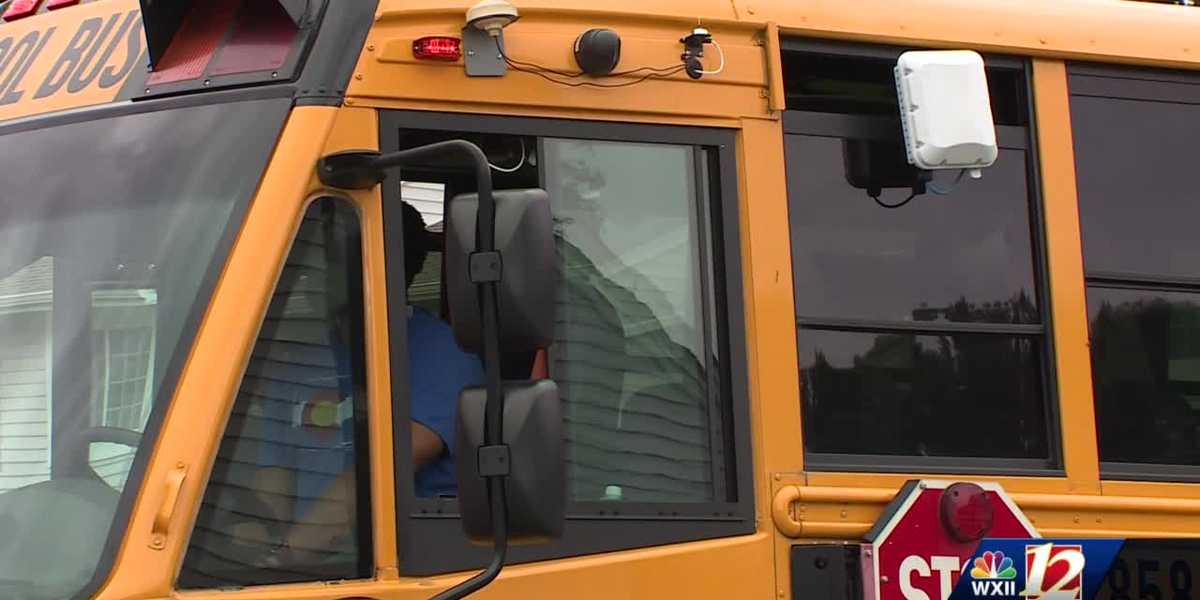 Winston-Salem Forsyth County Schools debuted their mobile Wi-Fi buses which rolled out Monday.